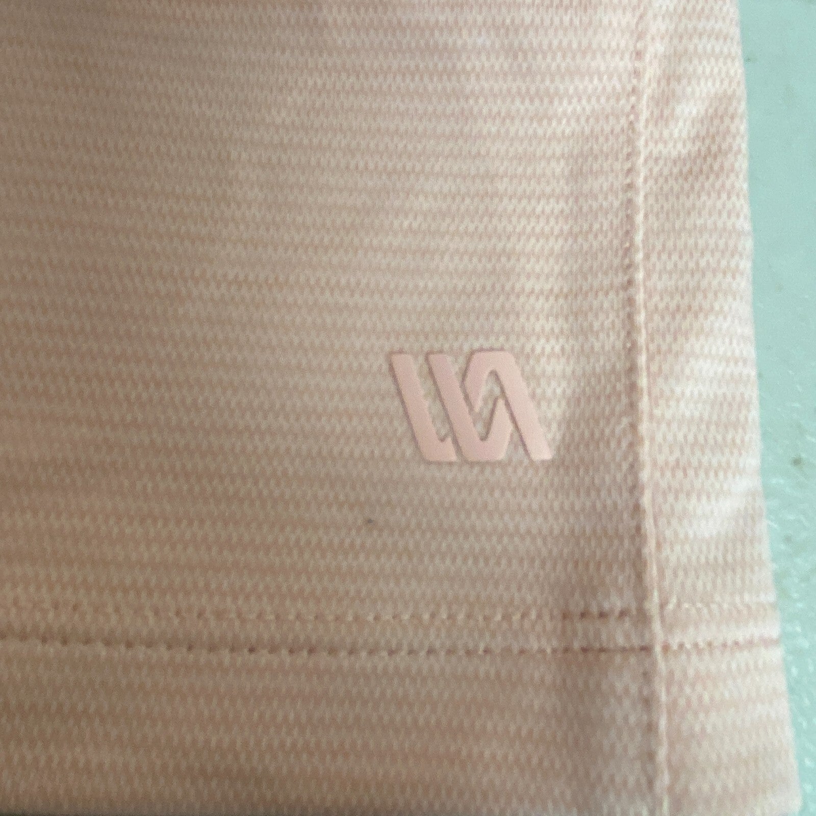 VRST Mens Icon Tee Stripe Pink Crepe Heather MAX100331  BRAND NEW