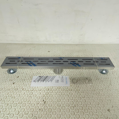 Signature Hardware 24" Effendi Linear Shower Drain Polished Stainless Steel