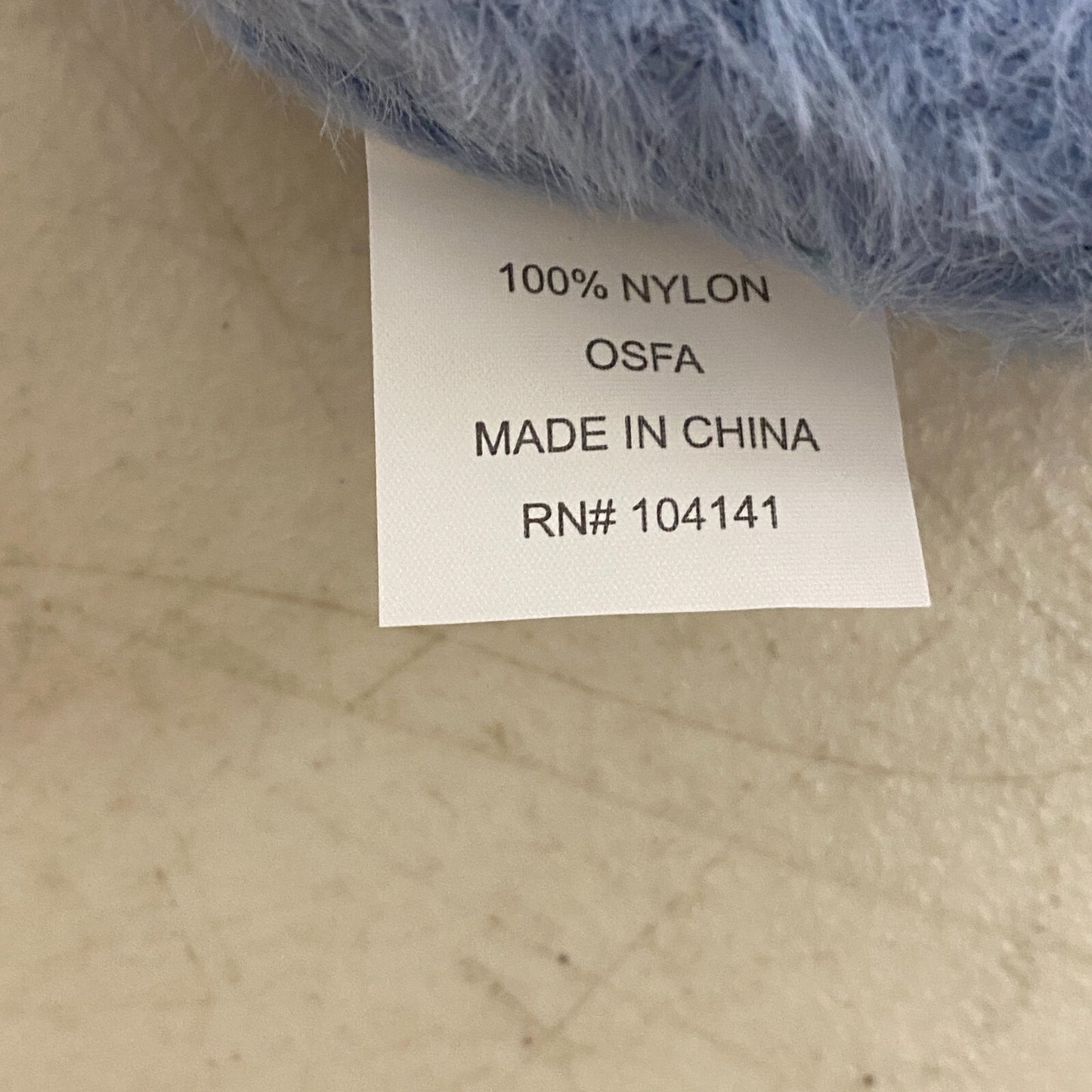 Alpine Design Womens W AD Fuzzy Rib Beanie Sky Blue One Size [OSFA] ADWA2010 New