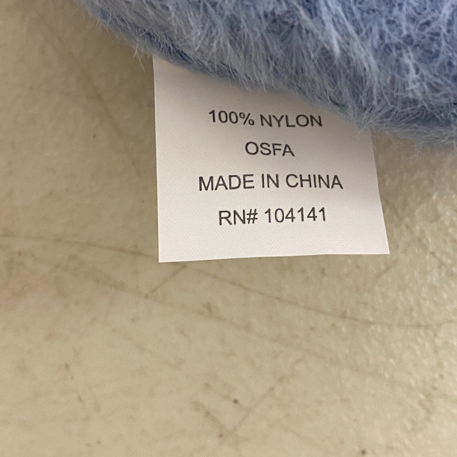 Alpine Design Womens W AD Fuzzy Rib Beanie Sky Blue One Size [OSFA] ADWA2010 New