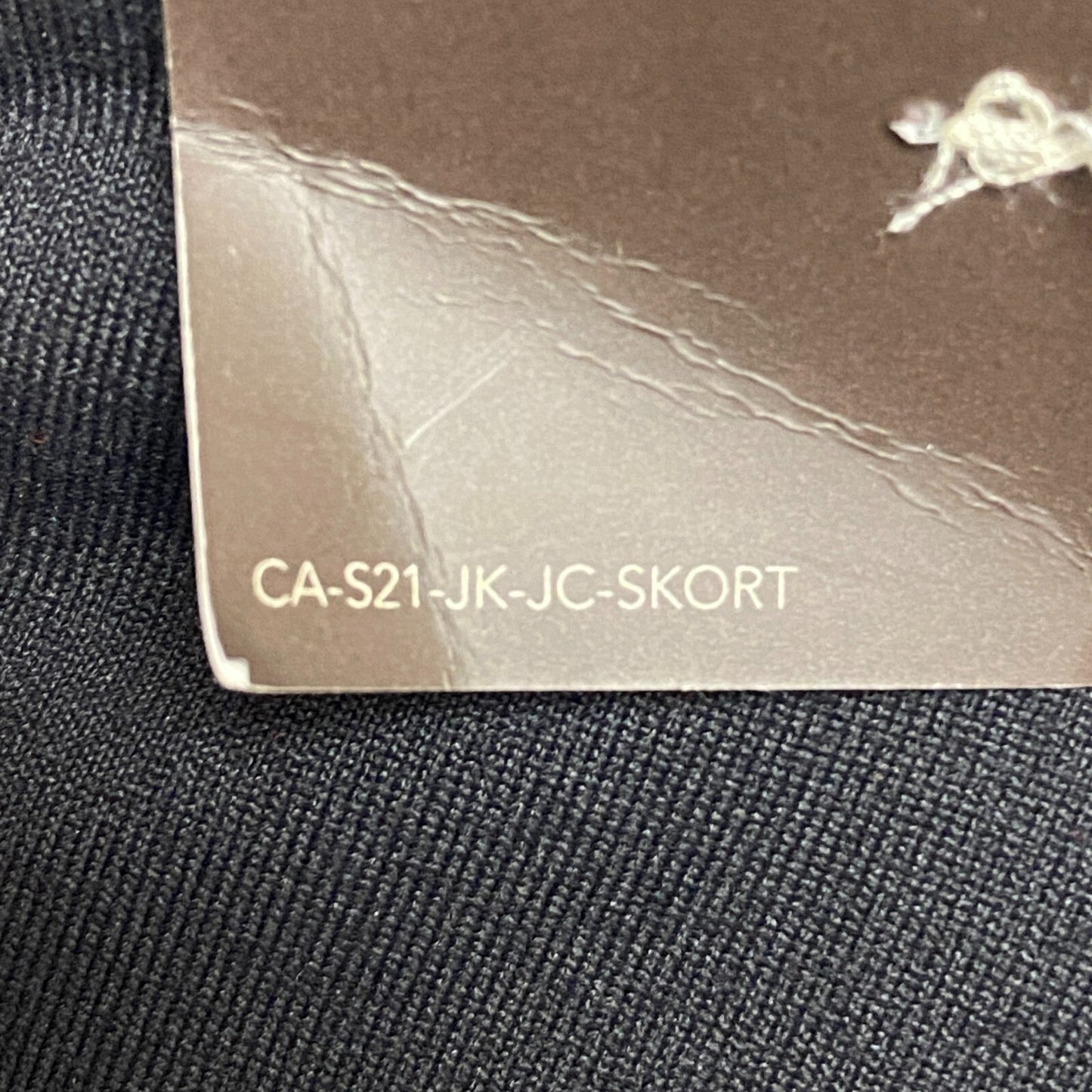 CALIA Women's Tulip Hem Skort Pure Solid Black Mid-rise Jouney WAX12237