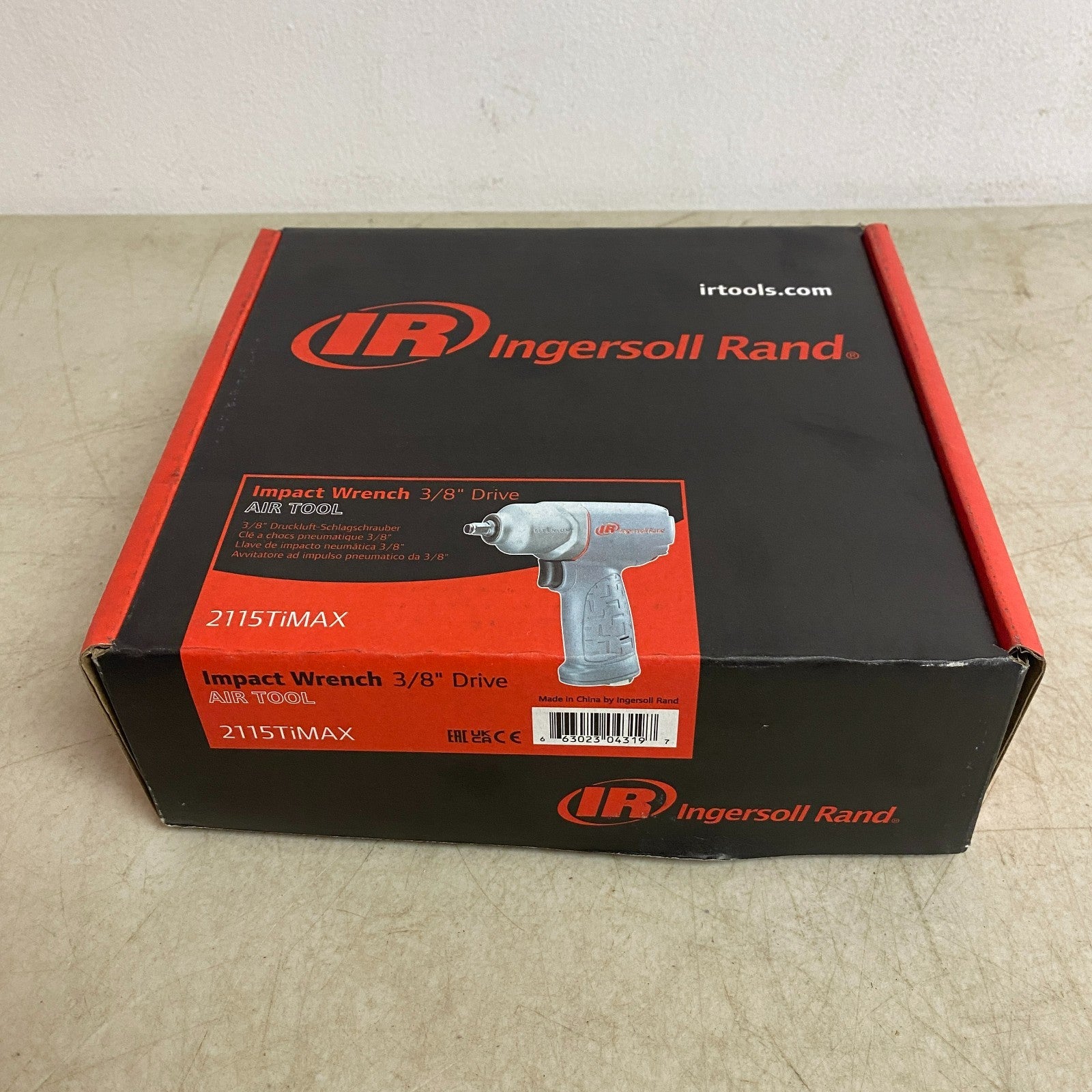Ingersoll Rand Titanium Air Impact Wrench 3/8″ Drive Gray Lightweight 2115TiMAX