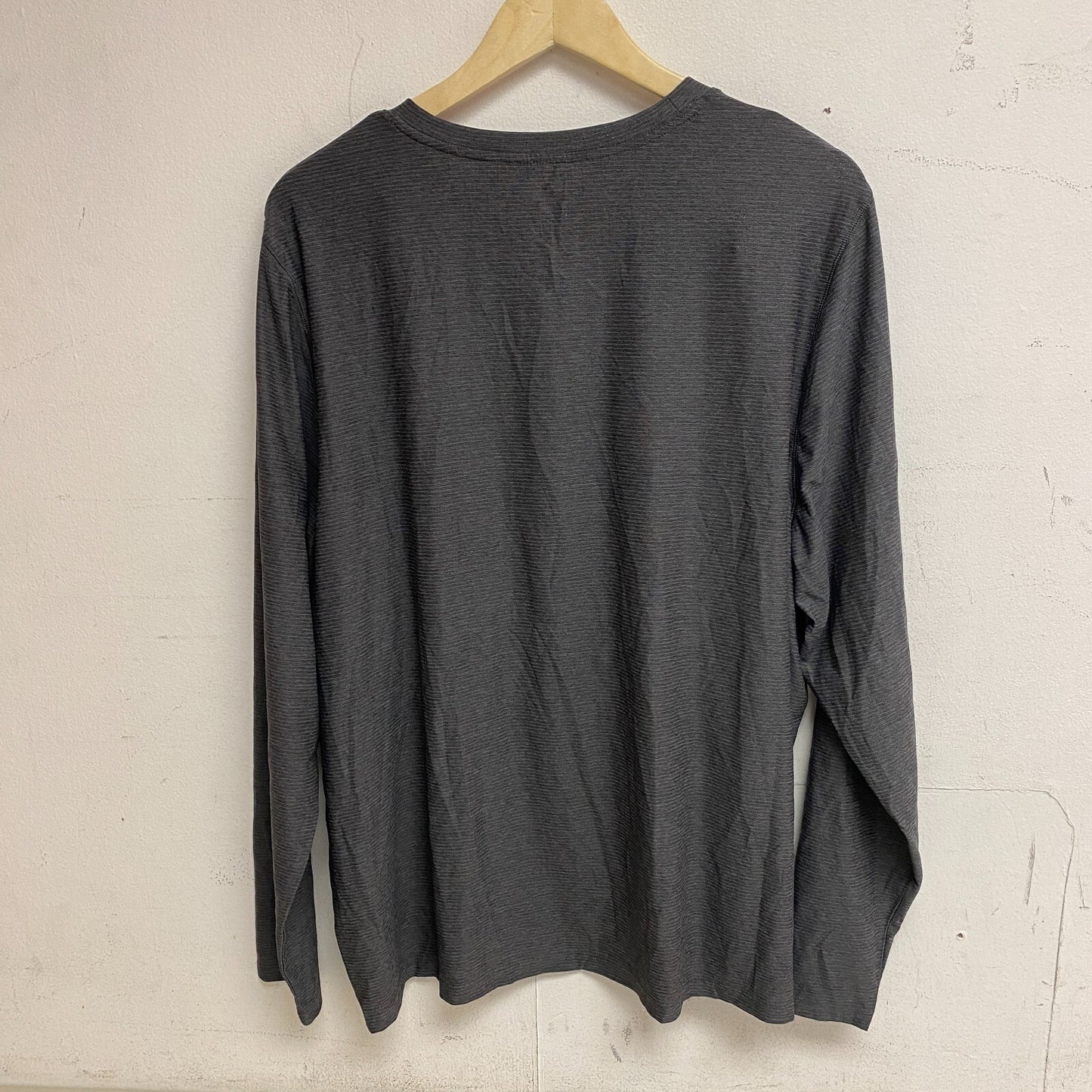 Alpine Design Mens AD M Active Long Sleeve Tee Dark Grey Heather ADM23205 New!