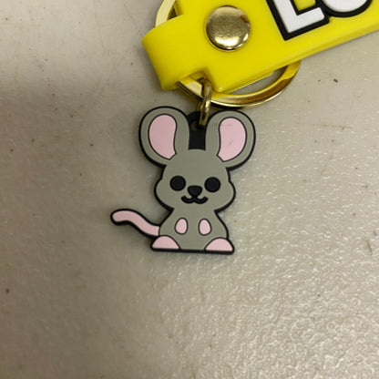 Assorted Silicone Despicable Me Minions Keychain Mouse Minion Accessory