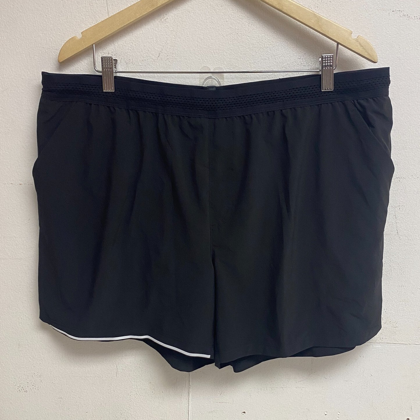 VRST Men's Enthusiast 5" Inseam Brief Run Short Pure Black MAX200443 Brand New!