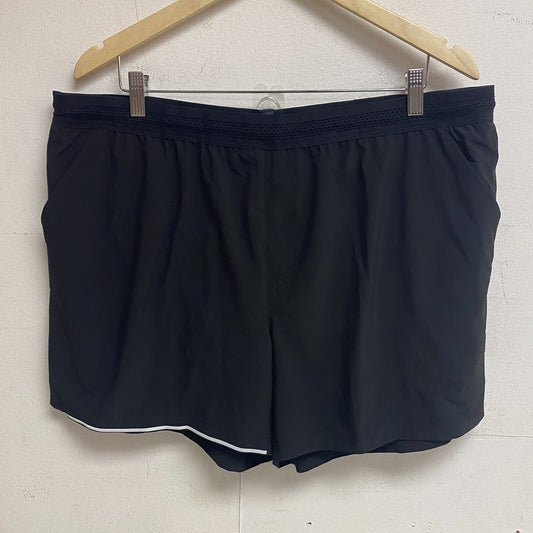 VRST Men's Enthusiast 5" Inseam Brief Run Short Pure Black MAX200443 Brand New!