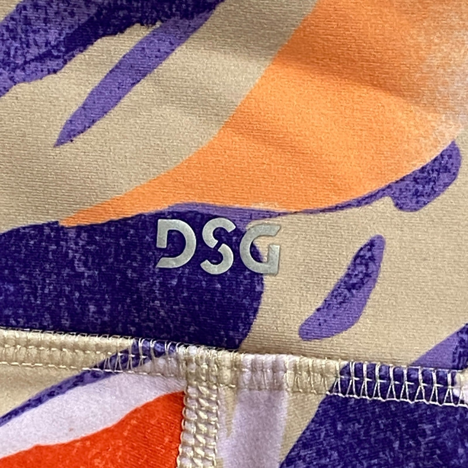 DSG Womens 7" Momentum Ultra High Rise Bike Short Multi Landscape Sand DAW12302P