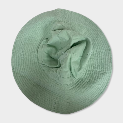 Calia Women’s Wide Brim Sun Hat Light Green CAC2304 NWT Adjustable Hat One Size
