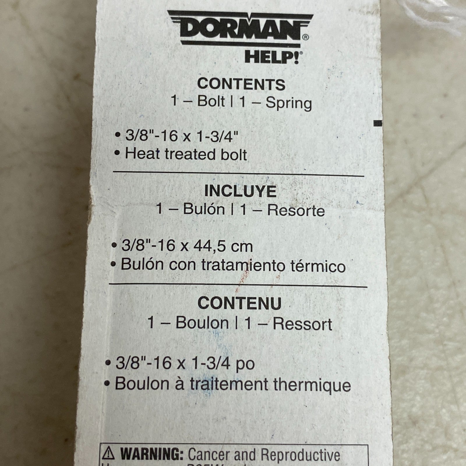 Dorman Tail Light Socket 3-Wire Universal Replacement Black Plastic 03137