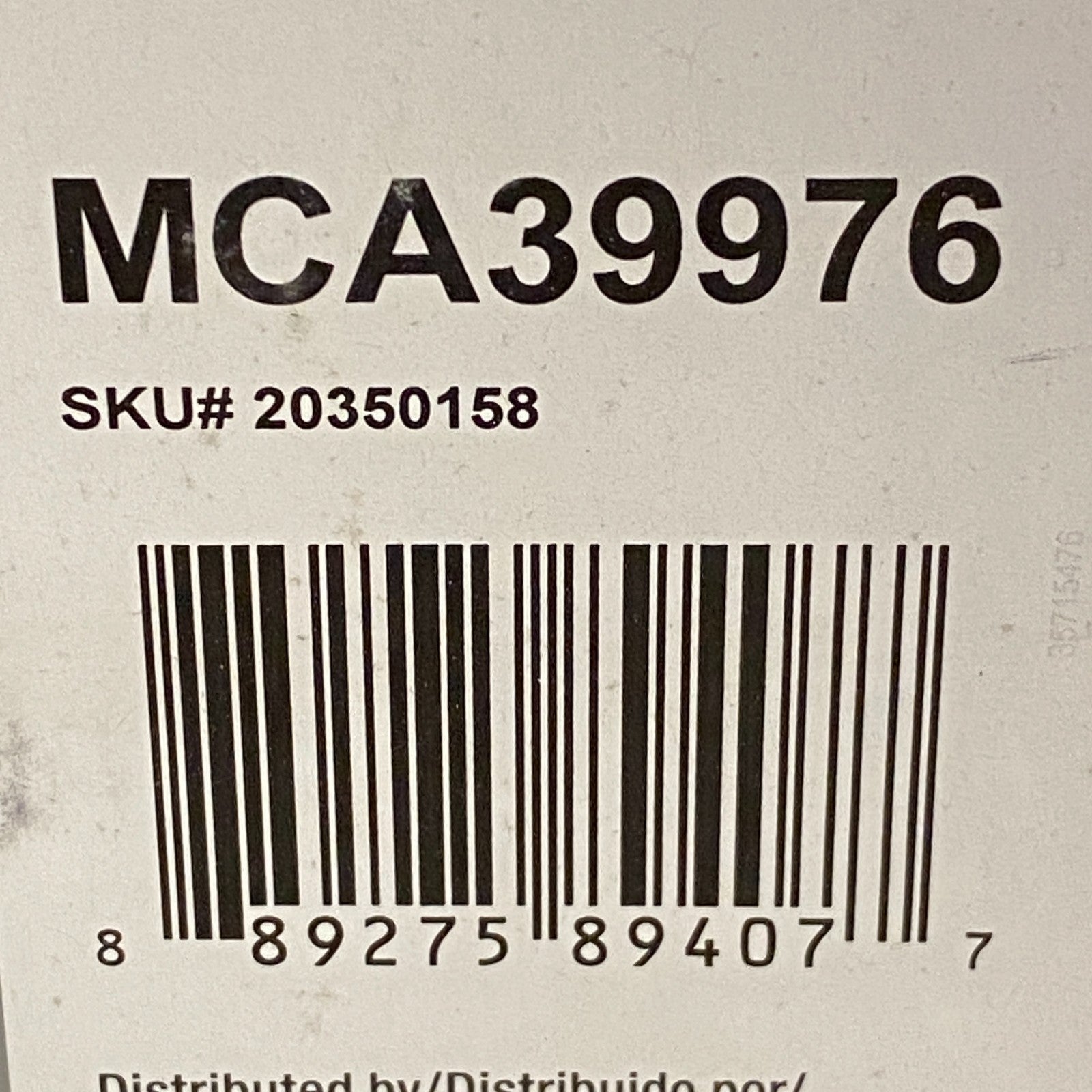 CARQUEST Wearever Brake Master Cylinder 1.000″ Bore w/ Reservoir MCA39976