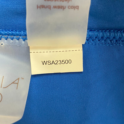 CALIA Women's Swim Collection Mid Rise Boy Short Royal Blue WSA23500 Brand New!