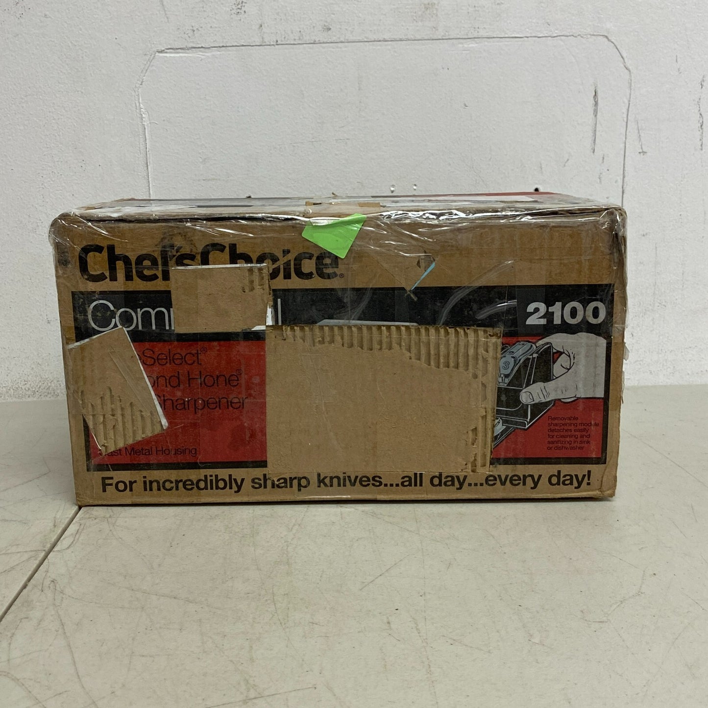CHEFS CHOICE 2100 COMMERCIAL SHARPENER 3 STAGE 20 DEG TRIZOR INCLUDES 20 DEG,,,,