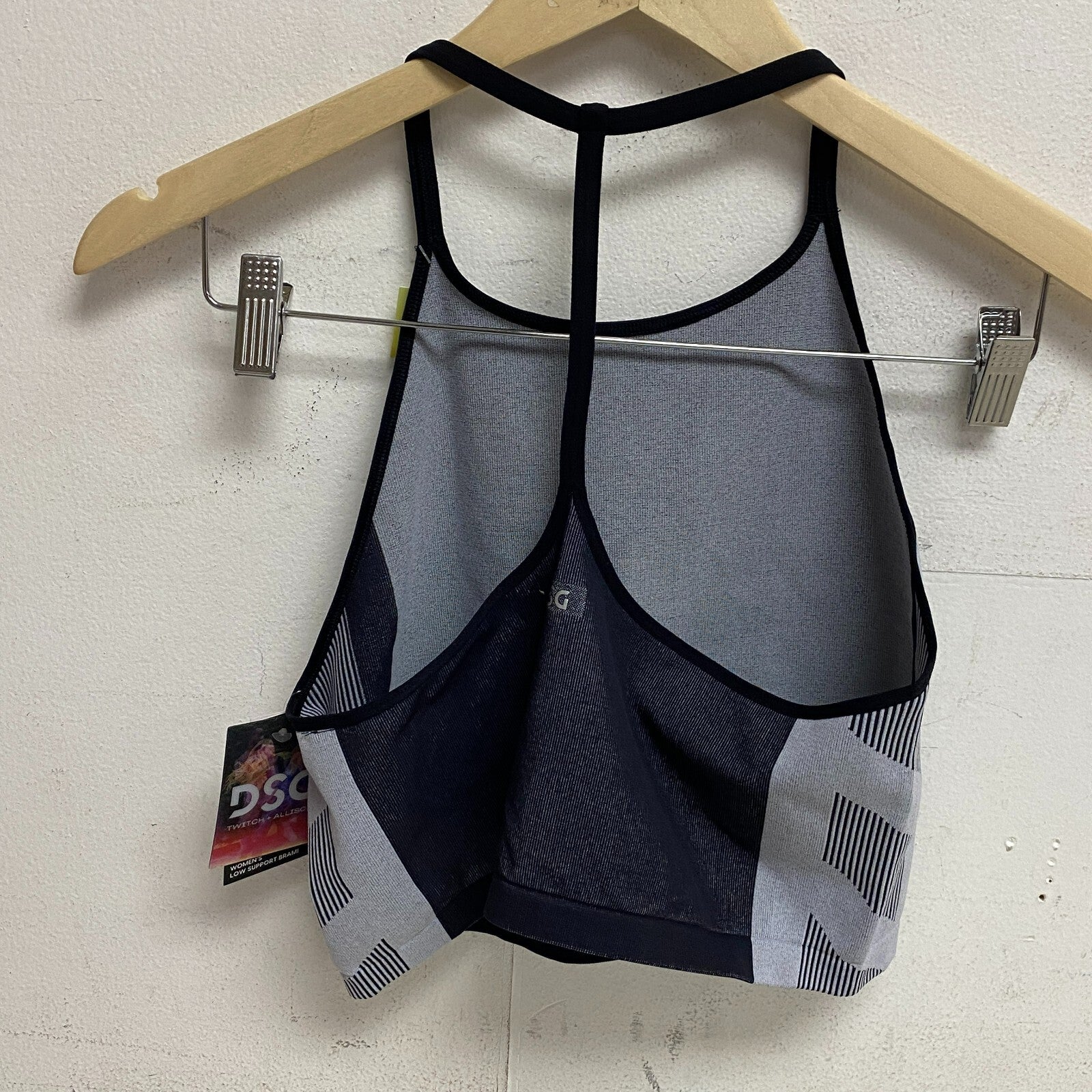 DSG Women's Seamless Brami Pure Black Solid Sleeveless Racerback BOSSW13308