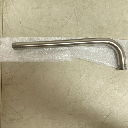 Signature Hardware 12" Wall-Mount Rainfall Shower Arm - Brushed Nickel