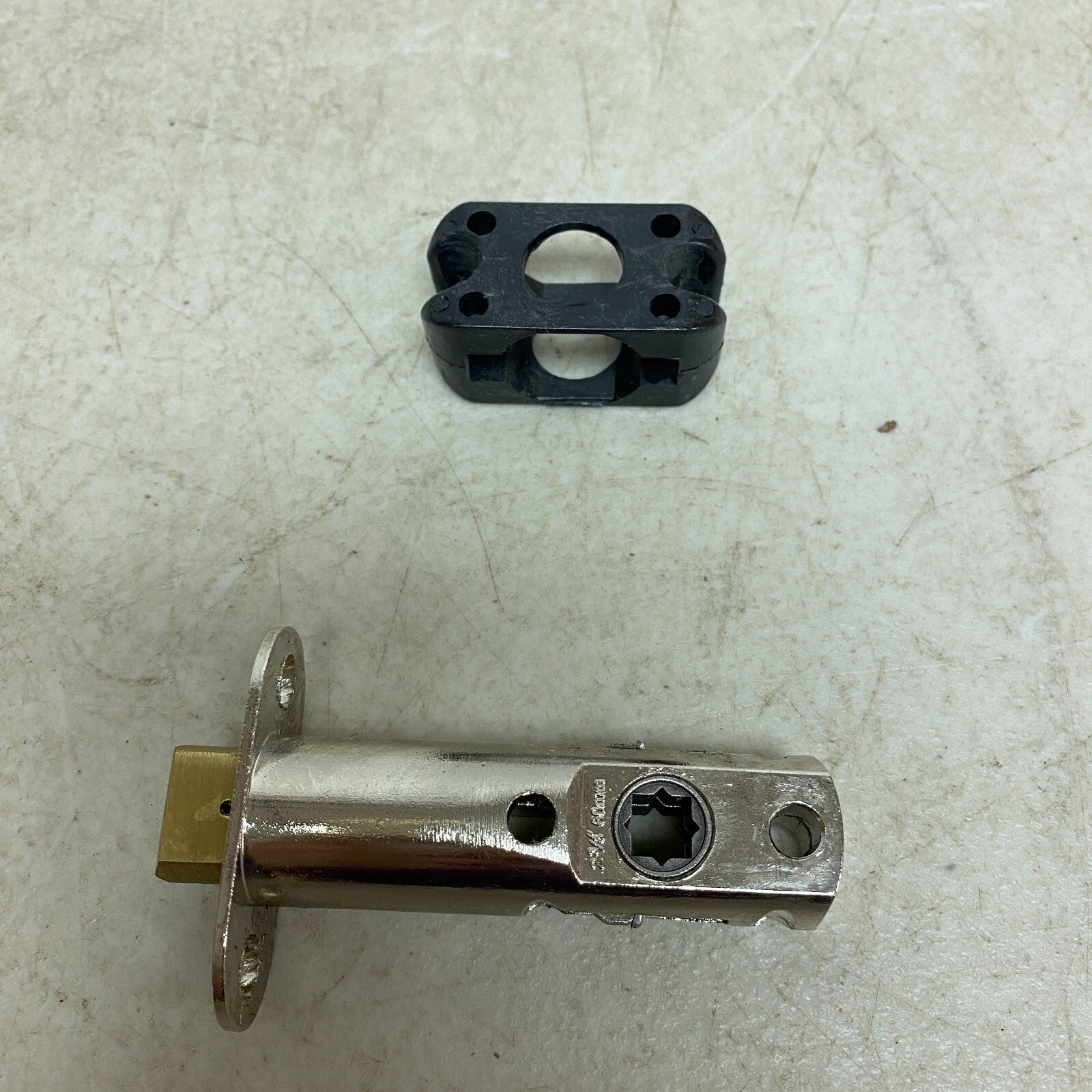 Signature Hardware Passage 2-3/8'' Latch Set - Includes Latch, Strike Plate.....