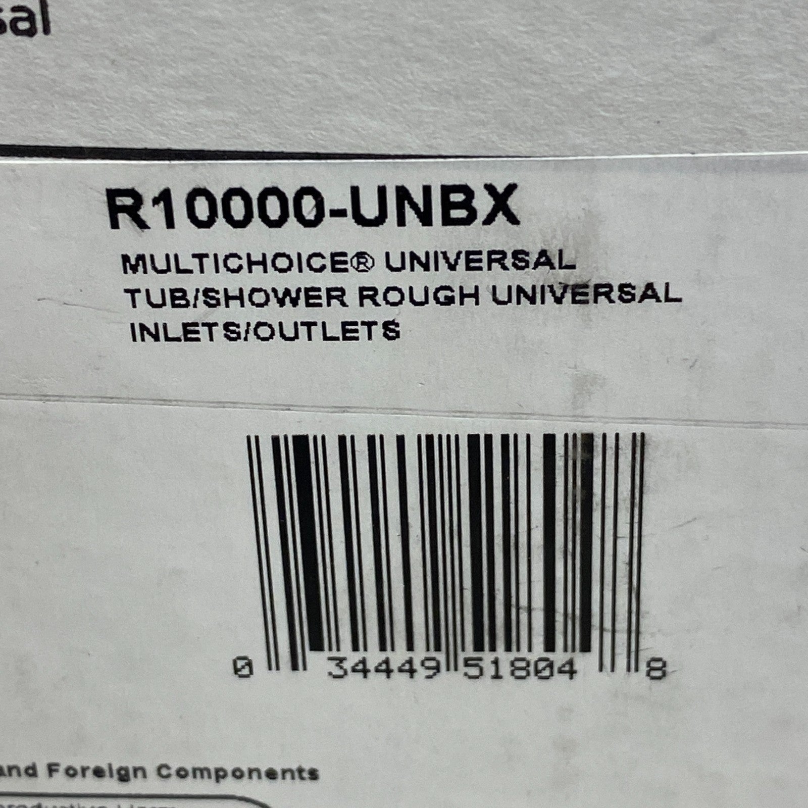 Delta MultiChoice Universal Tub & Shower Valve Body R10000‑UNBX
