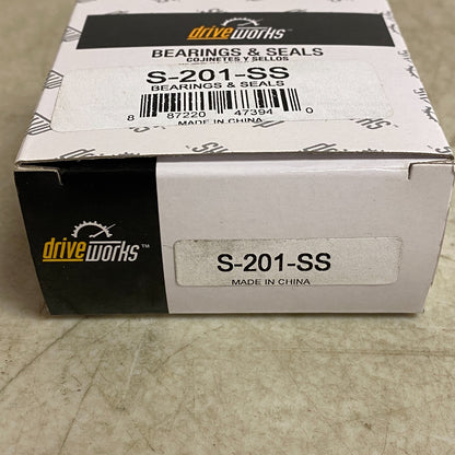 Driveworks Stainless Steel Swivel Brake Hose DOT Rated 3 pack / 3 ct S-201-SS