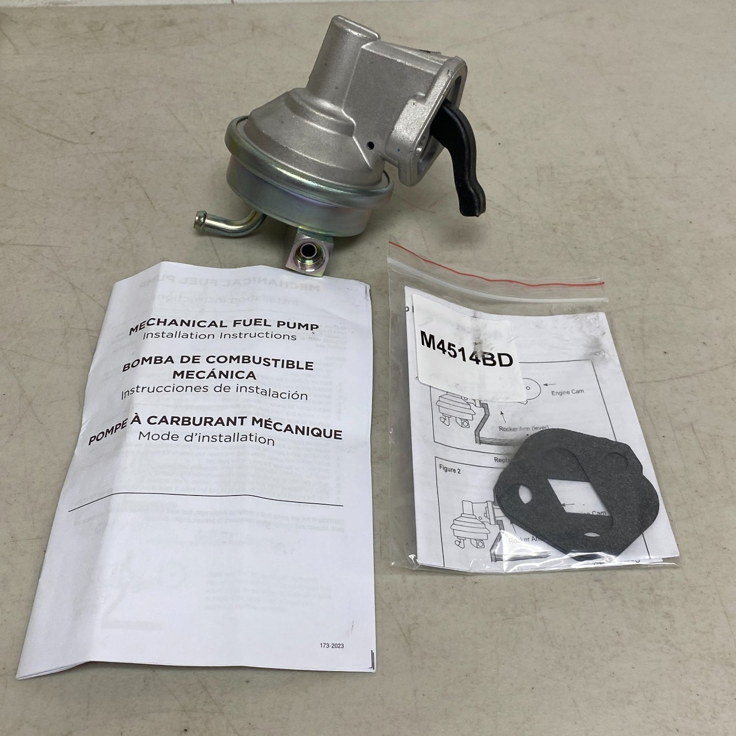 Carter M4530 Mechanical Fuel Pump 8.5 PSI High-Flow Muscle Car Replacement