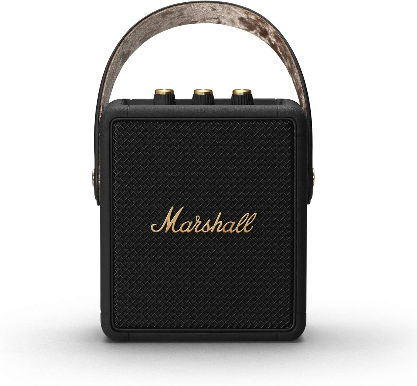 Marshall Stockwell II Portable Bluetooth Speaker Black Brass