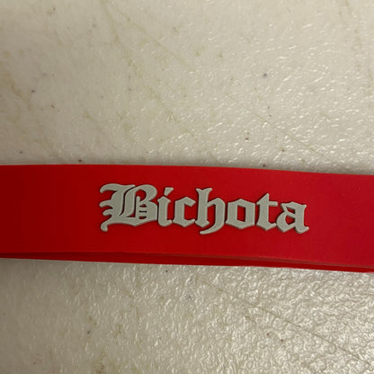 Assorted Silicone Bichota Keychain with Bichota Accessory