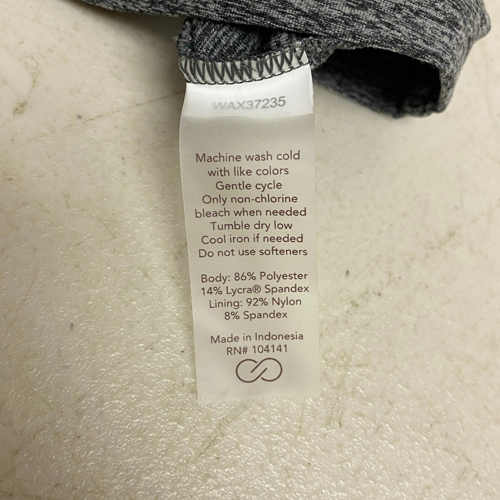 CALIA Women's LustraLux Brami Smog Racerback Summer Stylish Trendy WAX37235