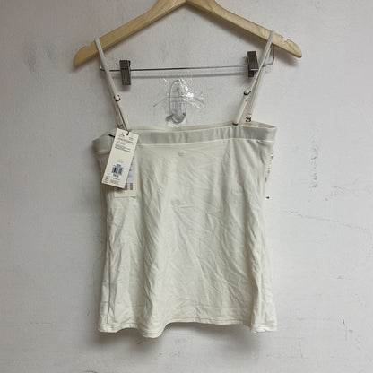 CALIA WOMENS Top BANDEAU TANKINI CLOUD COVER White WSA23304 Brand New!