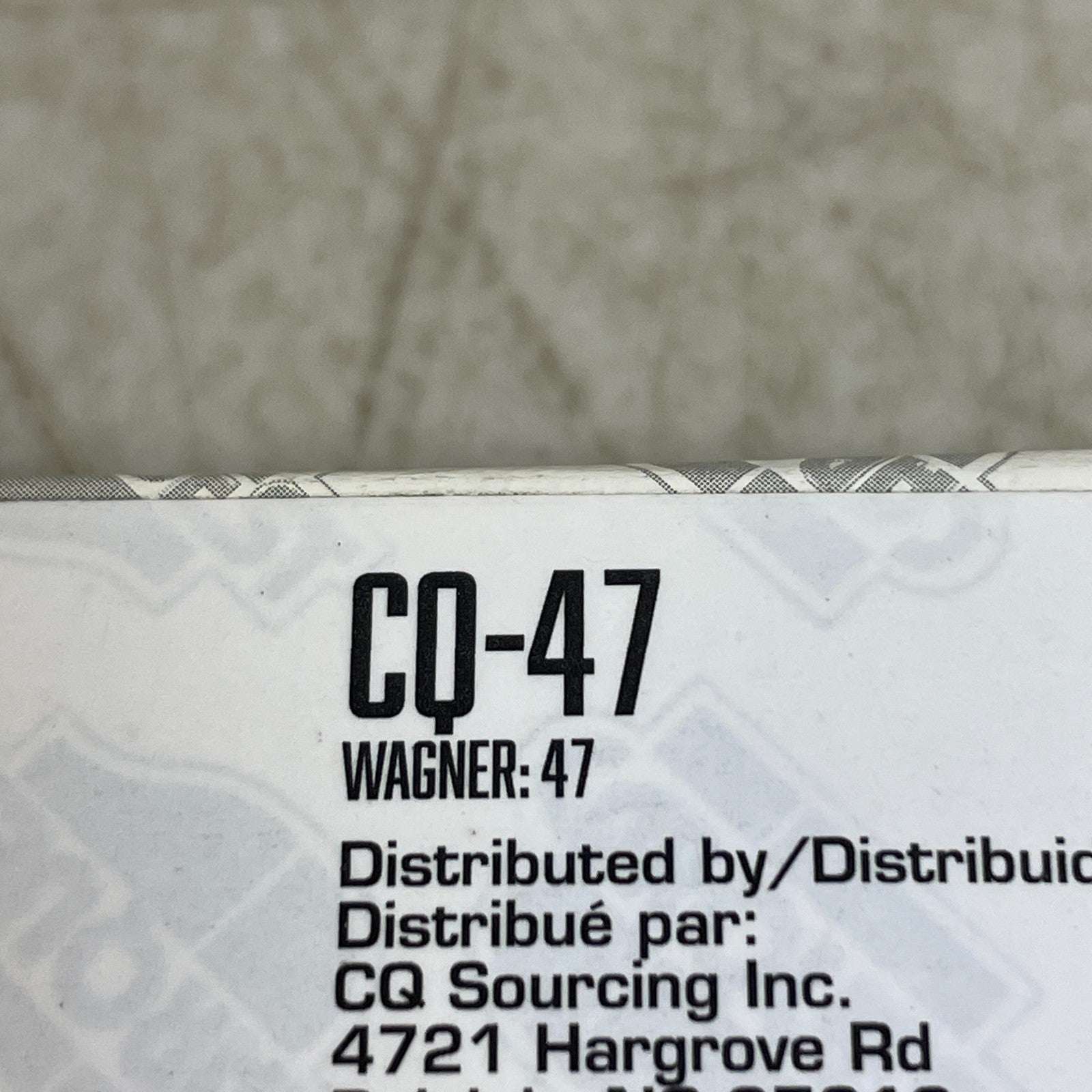 Carquest CQ-47 Mini Bulbs 10-Pack 12V 0.5A 2CP Dash Gauge Panel Light Lamps