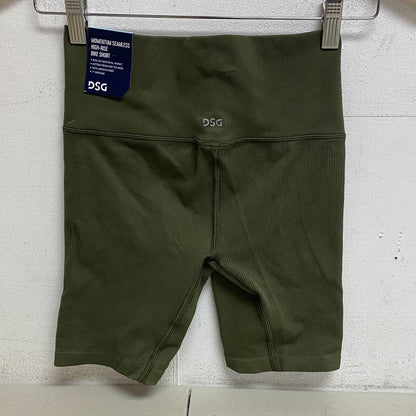 DSG Women's 7" Momentum Seamless High Rise Bike Short Inky Olive DAW23312