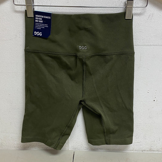 DSG Women's 7" Momentum Seamless High Rise Bike Short Inky Olive DAW23312