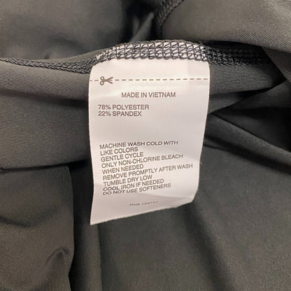 DSG Women's Flounce Dress Grounded Pure Black Sleeveless Solid DAW13328