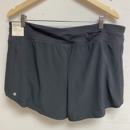 Calia Womens 3 in Kick It Up Short Carbon Grey Relaxed Fit Stylish WAX12370