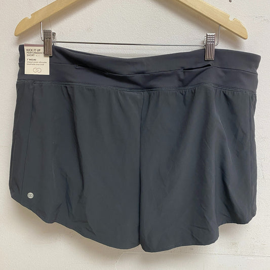 Calia Womens 3 in Kick It Up Short Carbon Grey Relaxed Fit Stylish WAX12370