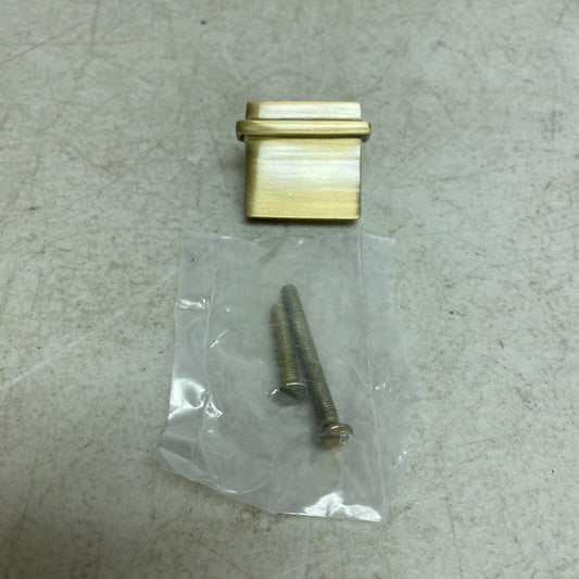 Signature Hardware Brass Knob - 1-1/4'' - Antique Brass,  MODEL: MNG-304-KNOB-AB