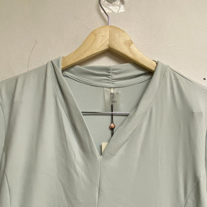 Calia Women's Short Sleeves Energize V-Neck Dress Blue Shell WCG19010 New