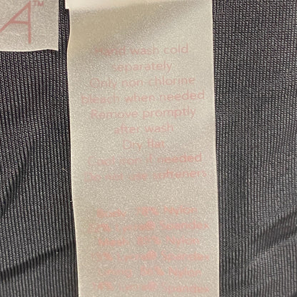 Calia Women's Swim Collection Mid Rise Swim Boyshort Pure Black WSA21502 New!