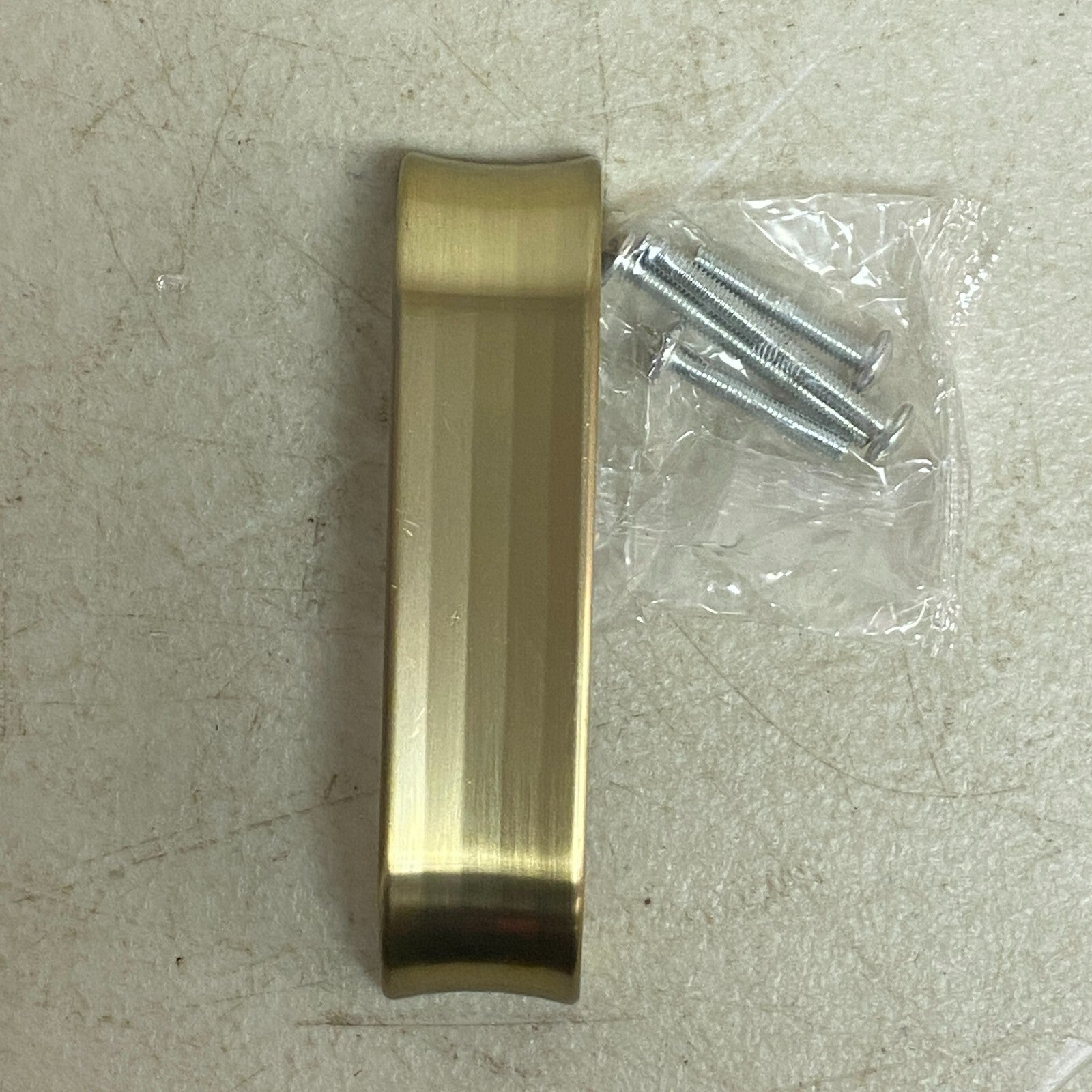 Signature Hardware 5-1/16" Dolorue Arched Cabinet Pull - Golden Champagne
