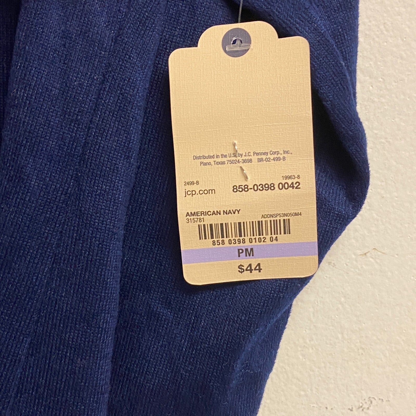 St. John's Bay Women's Long Sleeve Regular Fit Turtleneck size Petite Medium NWT