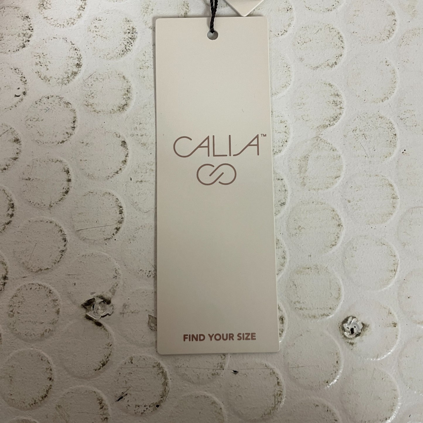 Calia Tie Back Bikini Top Apricot Aura Swimwear WSA23200N NWT New with Tags