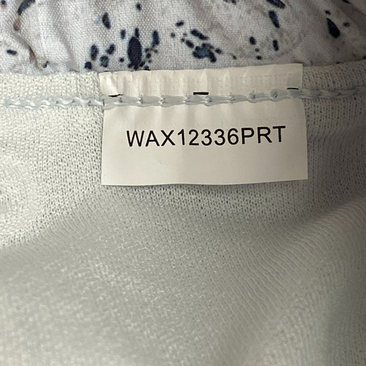 CALIA Women's 3 in Relaxed Mid Rise Grey/ Blue Infinity Run Short WAX12336PRT