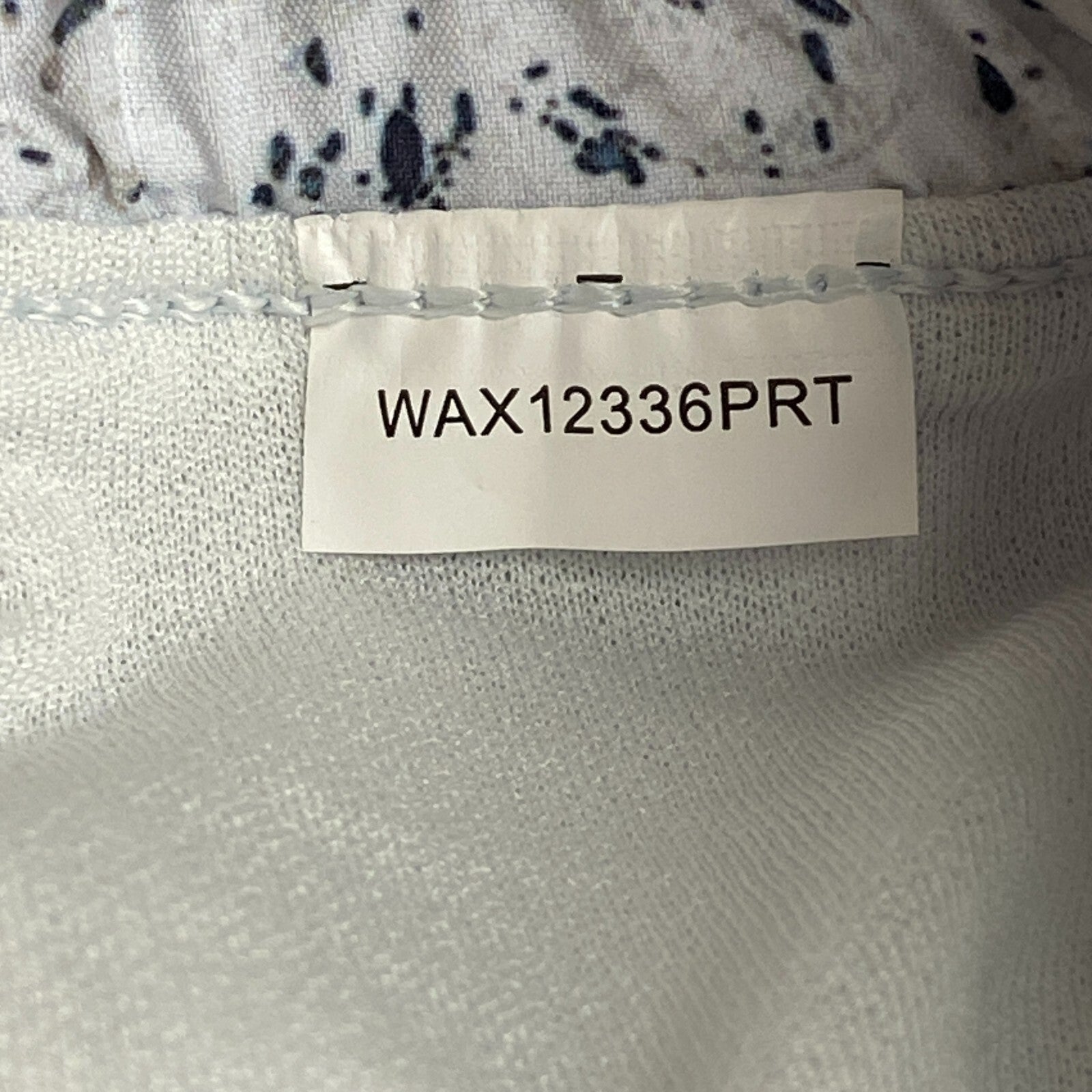 CALIA Women's 3 in Relaxed Mid Rise Grey/ Blue Infinity Run Short WAX12336PRT