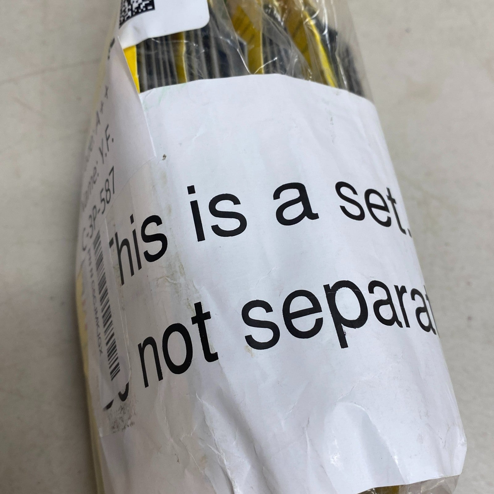 Little Trees Black Ice Hanging Car Air Freshener 6 Pack Set of 4 Long Lasting