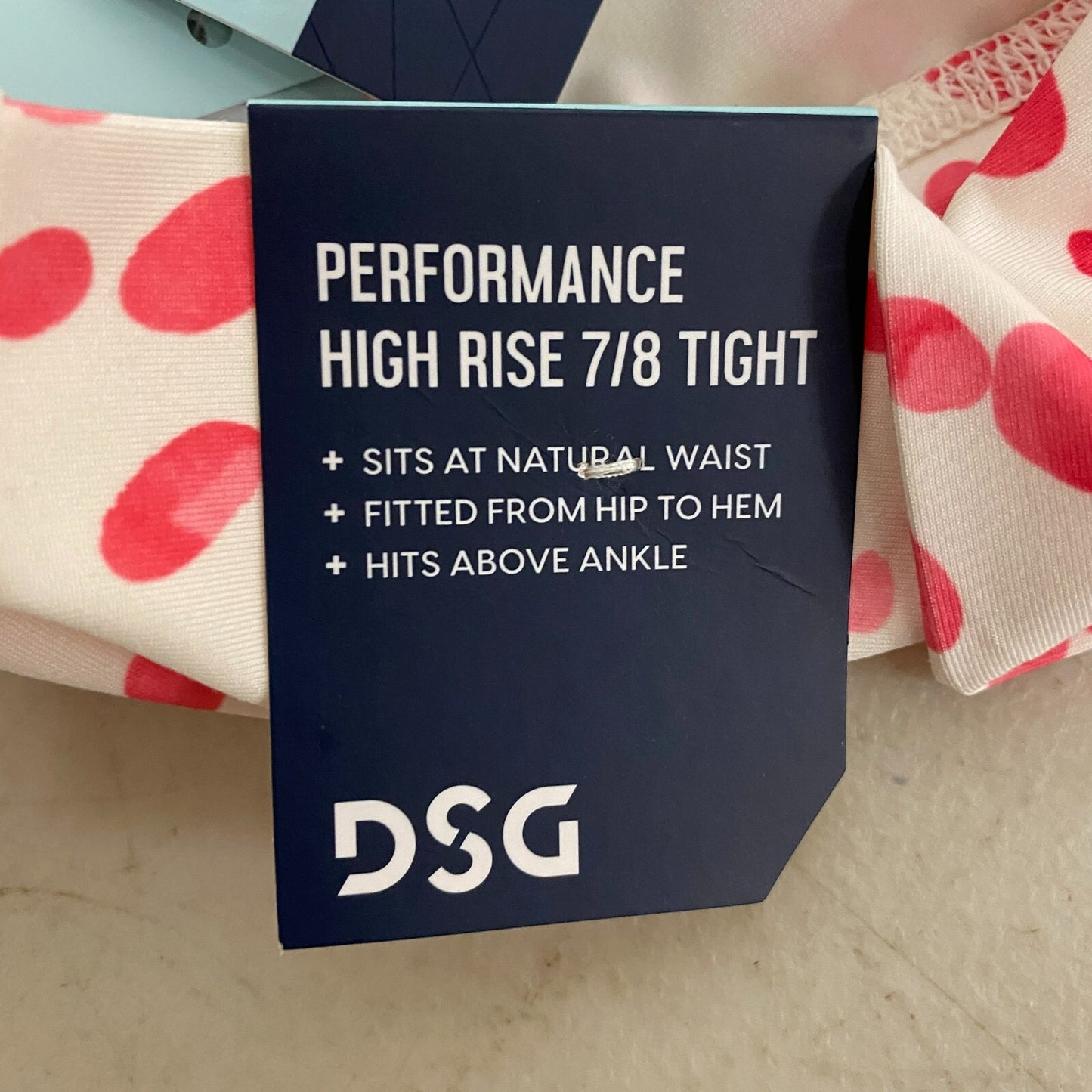 CharGirls Performance Crossover Waist 7/8 Tight Watercolor Cheetah DAG12101PRT