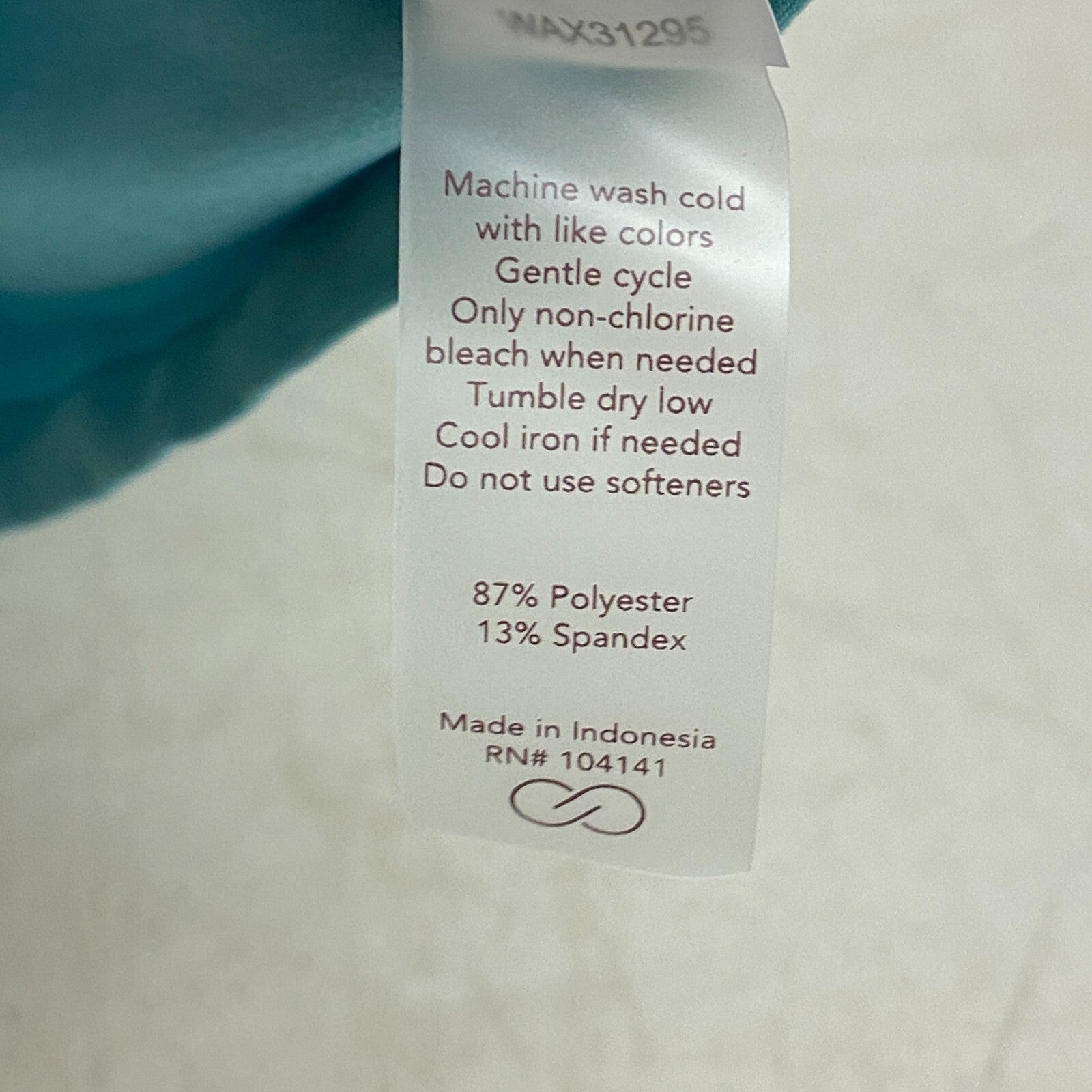 Calia LustraLux MockNeck Tank Top Spearmint WAX1295 BRAND NEW