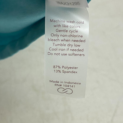 Calia LustraLux MockNeck Tank Top Spearmint WAX1295 BRAND NEW