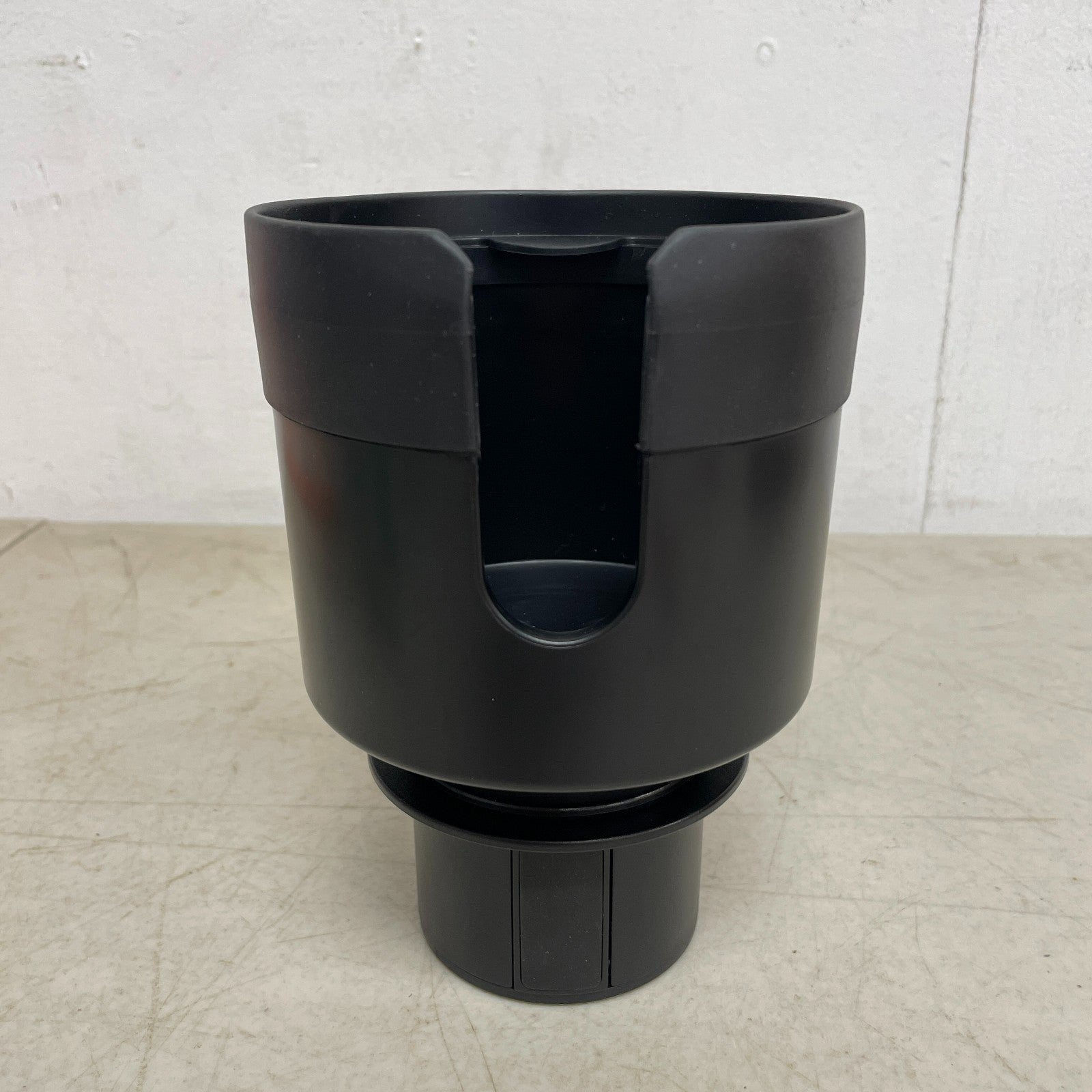 Amazon Basics Car Cup Holder Expander Adjustable Base Fits Large Bottles Black