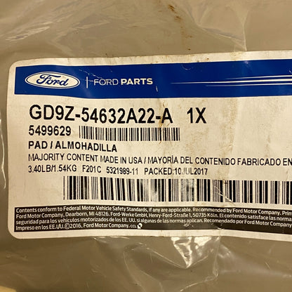 Ford Pad Assembly - Front Seat Heating GD9Z-54632A22-A