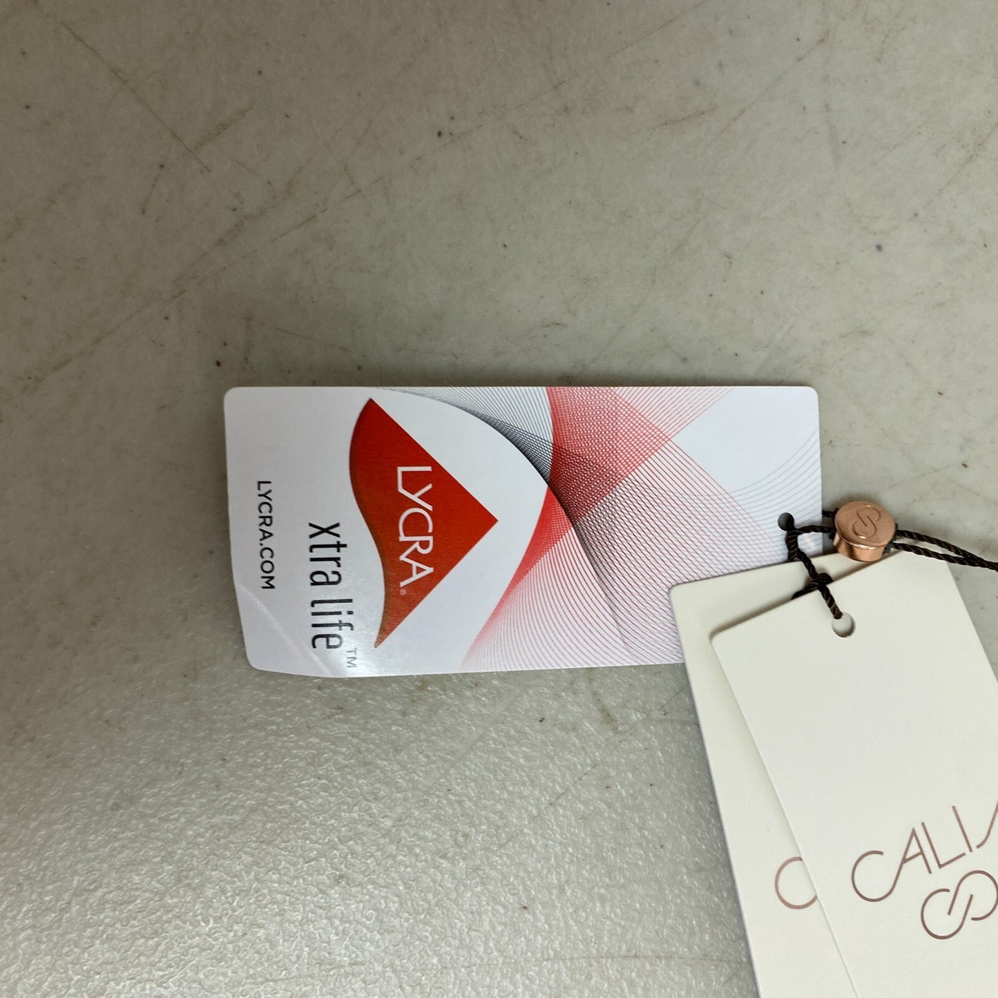 Calia Women's Runched Front Cross Back Racerback Top Stripe Black WSA23204PRT