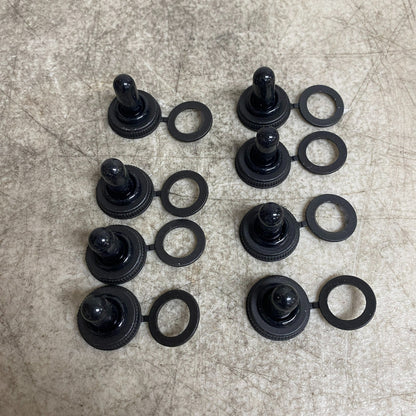 COROTC 12V 20A Waterproof Toggle Switch SPST 2-Pin ON/OFF 8-Pack Universal Car