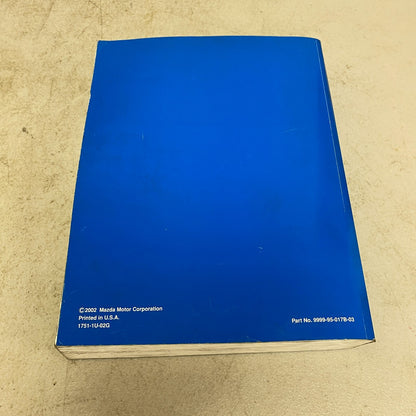 Mazda Protoge 5 2003 Workshop Manual 9999-95-017B-03 , #572-1CP