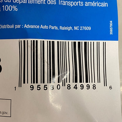 CARQUEST Wearever BHA38948 Front Left Brake Hose Assembly
